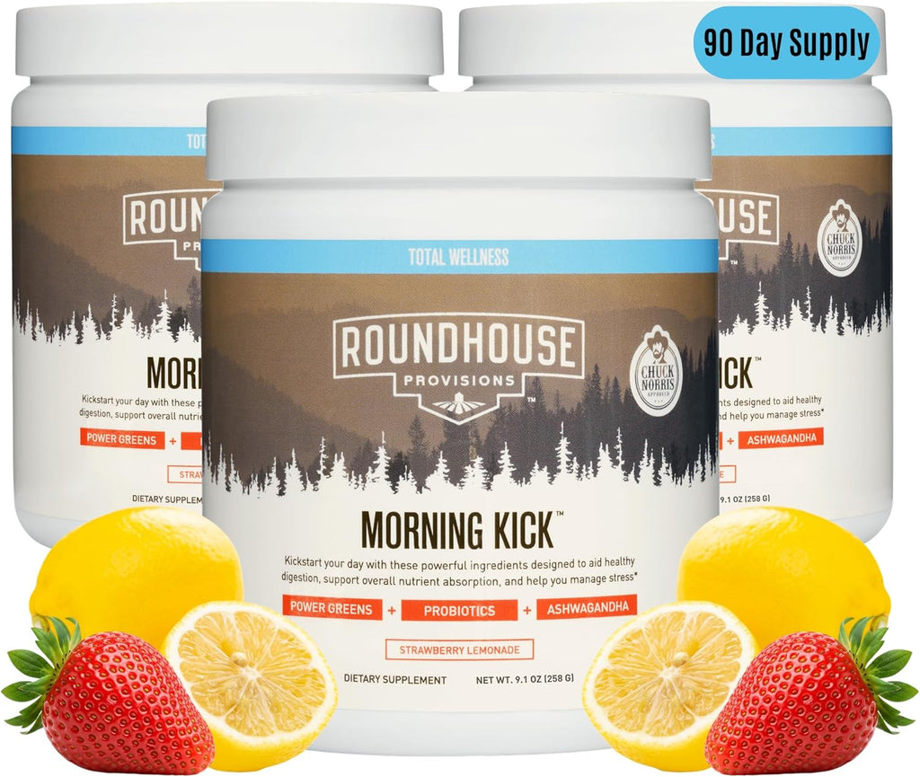 Roundhouse Morning Kick - Pack of 3